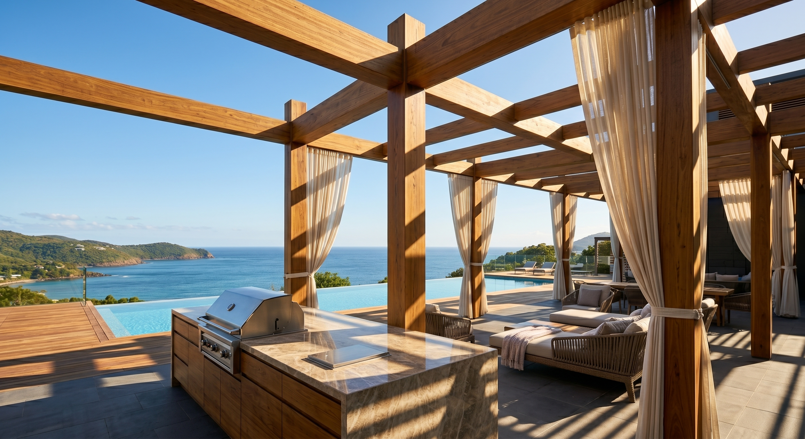 LIGNA STRUCT timber pergola